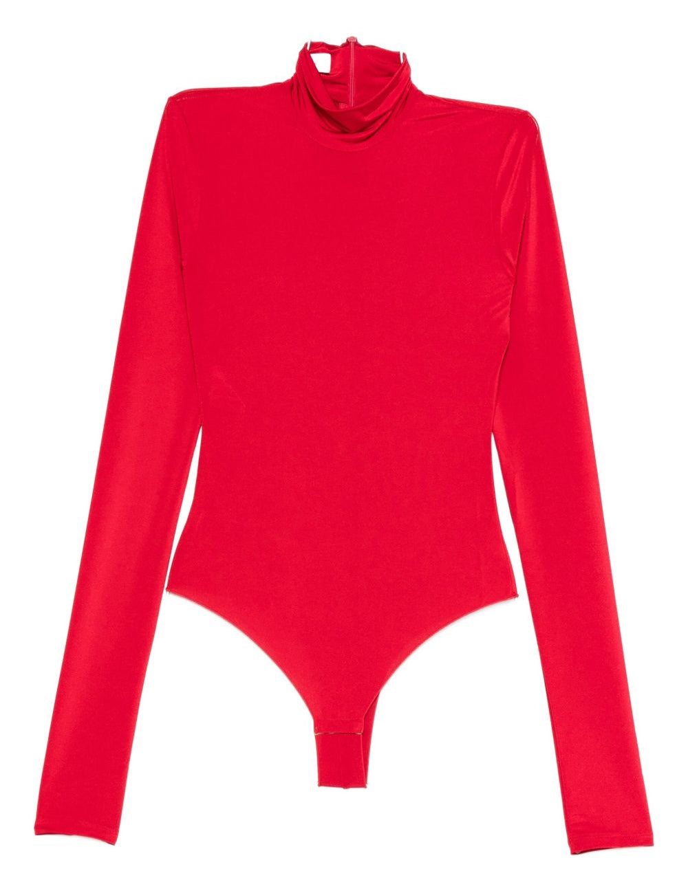 Body a collo alto ziggy in rosso The andamane - donna 