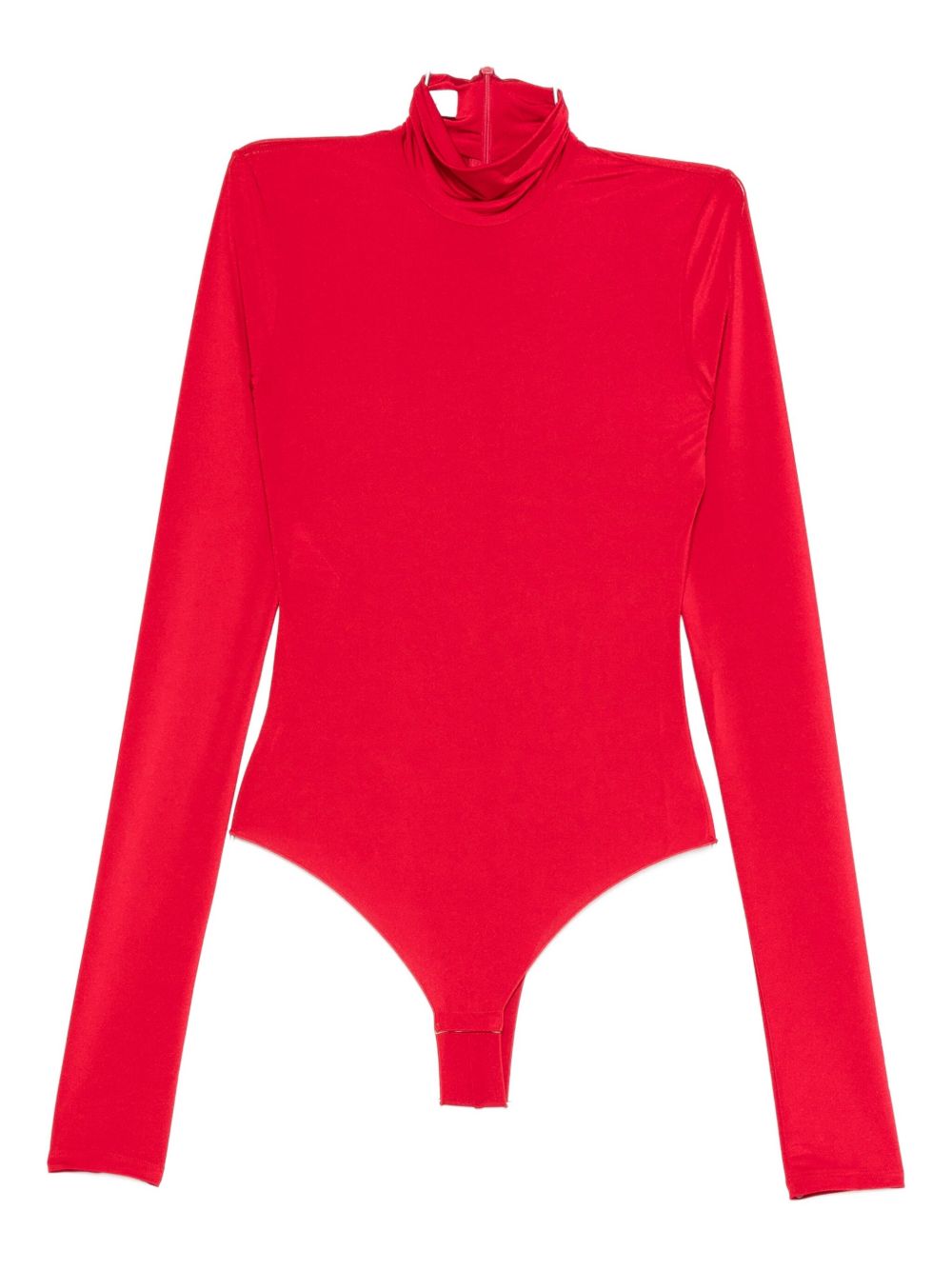 Body a collo alto ziggy in rosso The andamane - donna 
