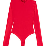 Body a collo alto ziggy in rosso The andamane - donna 