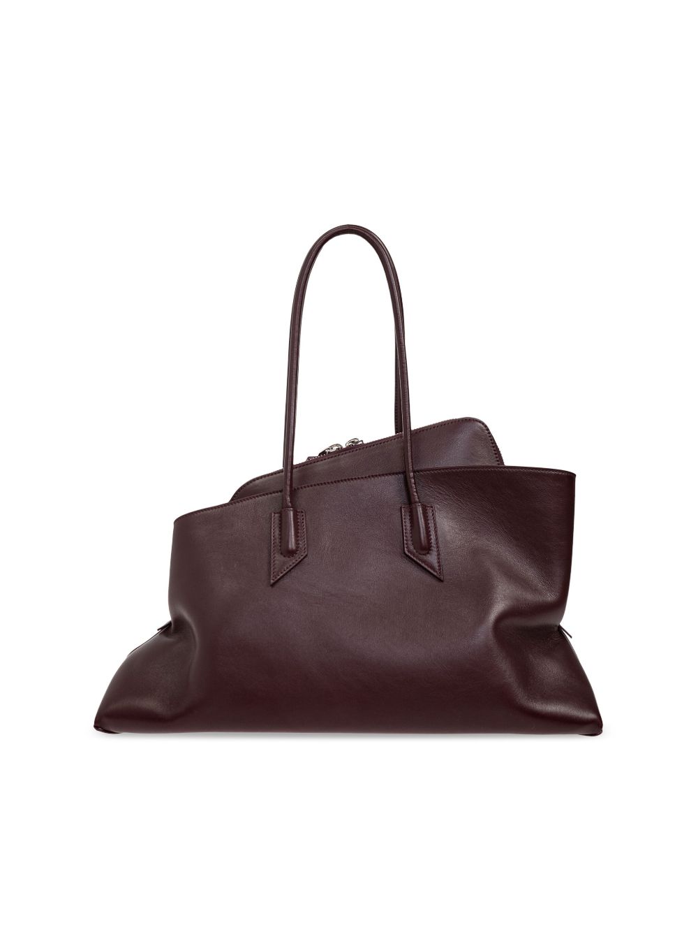 Borsa la passeggiata medium in viola The Attico - donna<BR/> 