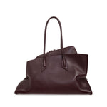 Borsa la passeggiata medium in viola The Attico - donna<BR/> 
