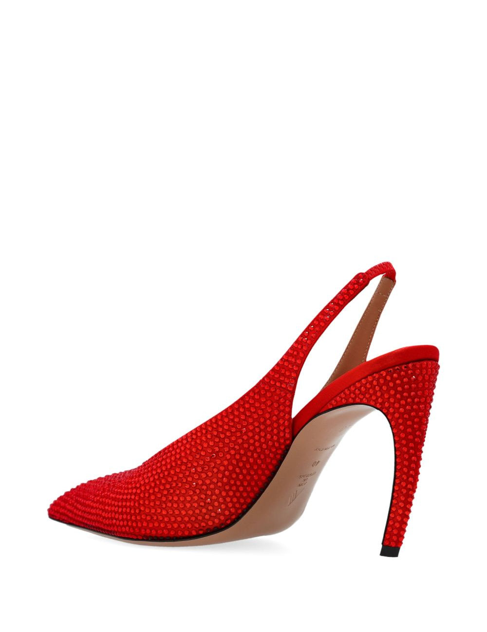 Decollete Viper con cinturino posteriore 95mm in rosso The attico - donna 