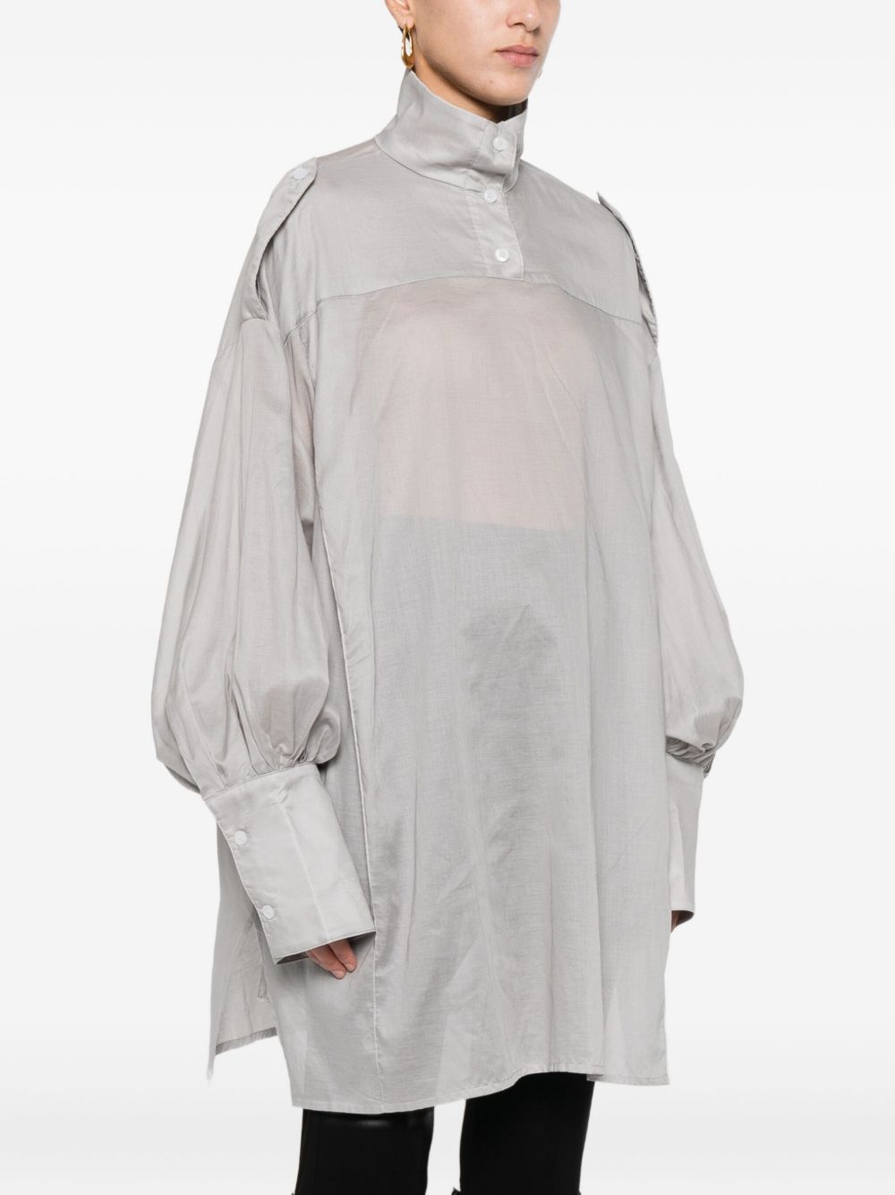 Blusa ciara oversize in grigio The latest - donna 