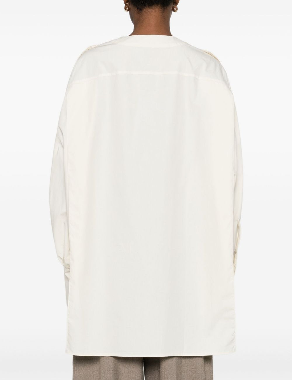 Blusa plissettata in beige The latest - donna 