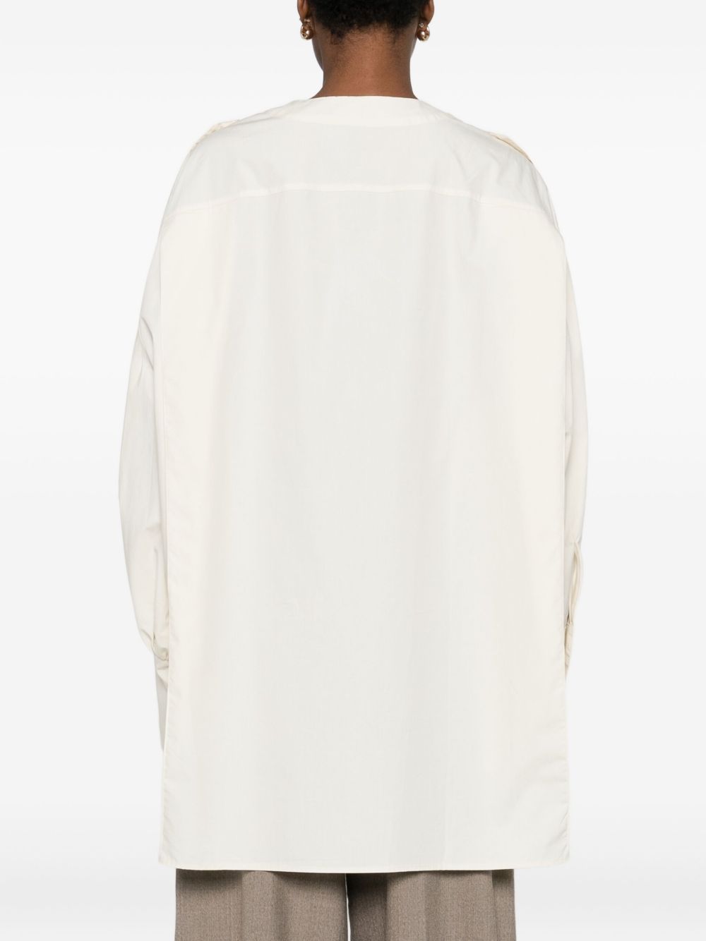 Blusa plissettata in beige The latest - donna 