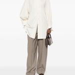 Blusa plissettata in beige The latest - donna 