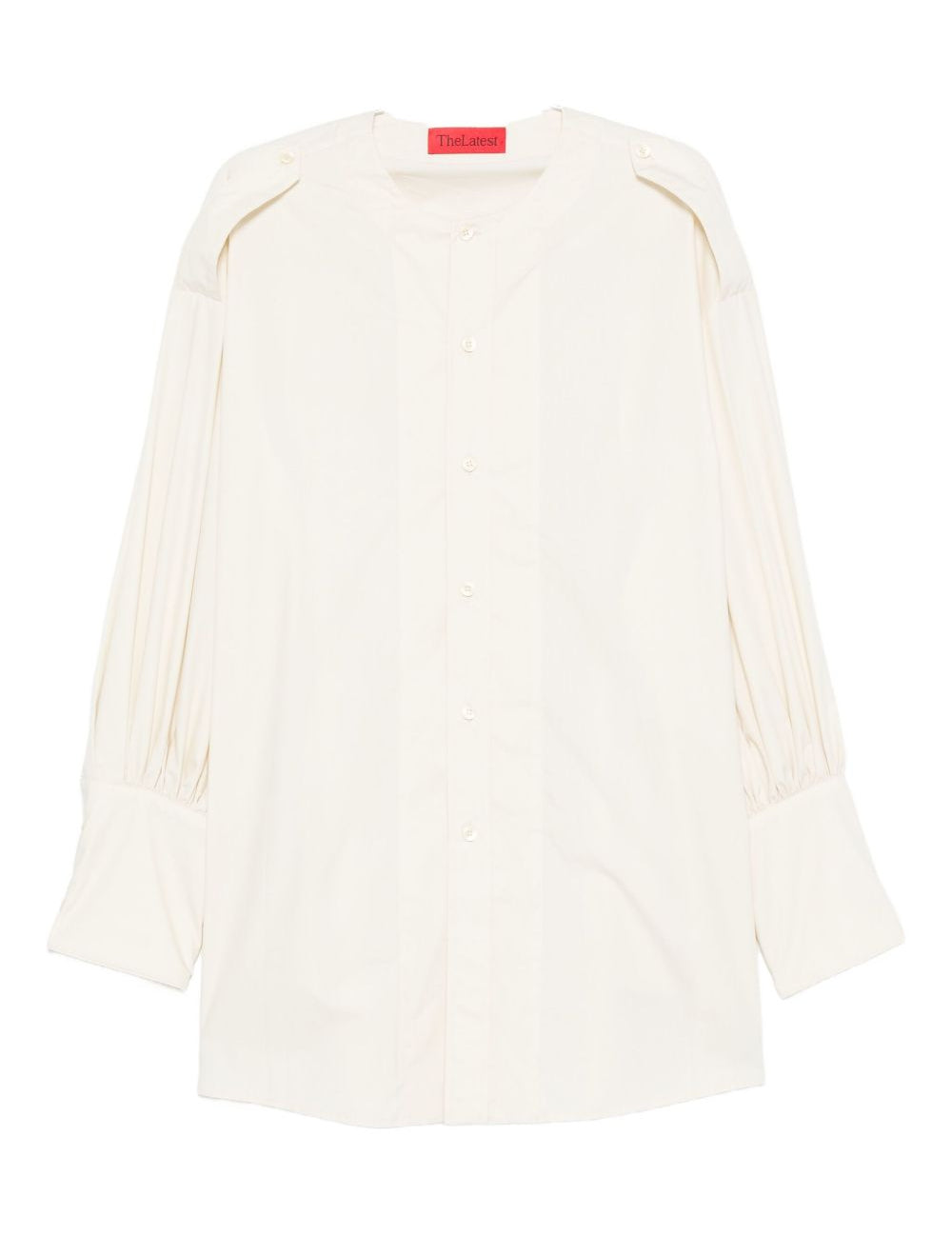 Blusa plissettata in beige The latest - donna 