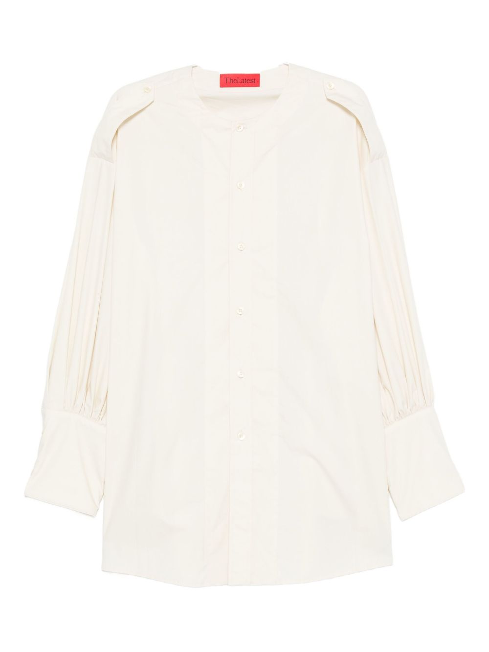 Blusa plissettata in beige The latest - donna 
