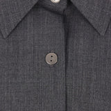 Camicia con colletto button-down in grigio The latest - donna 