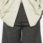 Pantaloni a gamba ampia in grigio The latest - donna 