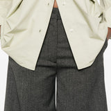 Pantaloni a gamba ampia in grigio The latest - donna 