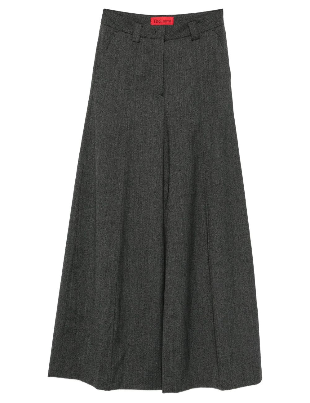 Pantaloni a gamba ampia in grigio The latest - donna 