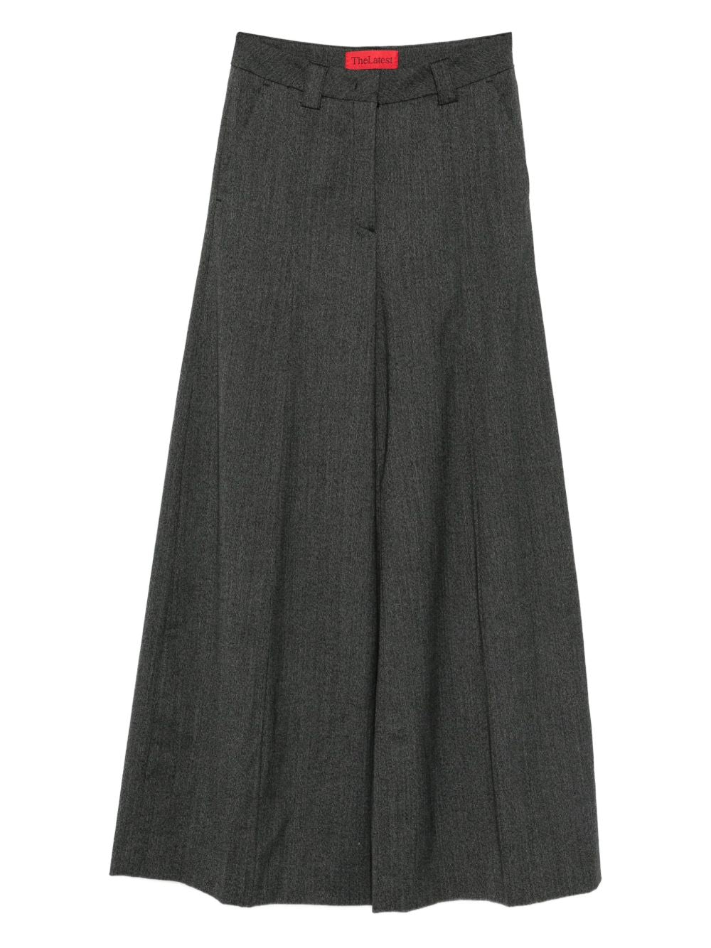 Pantaloni a gamba ampia in grigio The latest - donna 