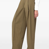 Pantaloni con pinces in marrone THELATEST - donna 