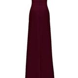 Abito senza spalline nefertiti in bordeaux The new arrivals ilkyaz ozel - donna 