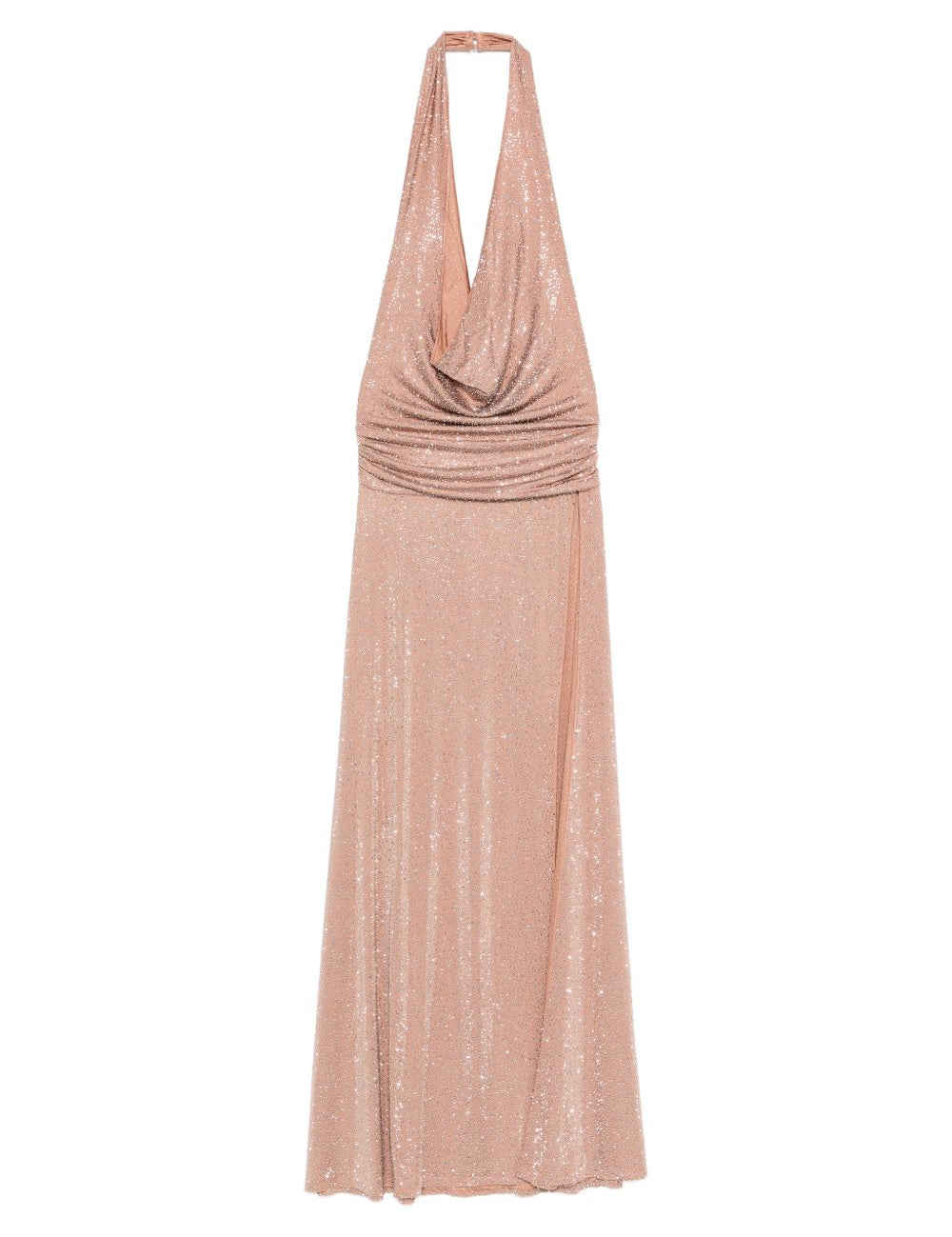 Abito da sera con cristalli in rosa The new arrivals ilkyaz ozel - donna 