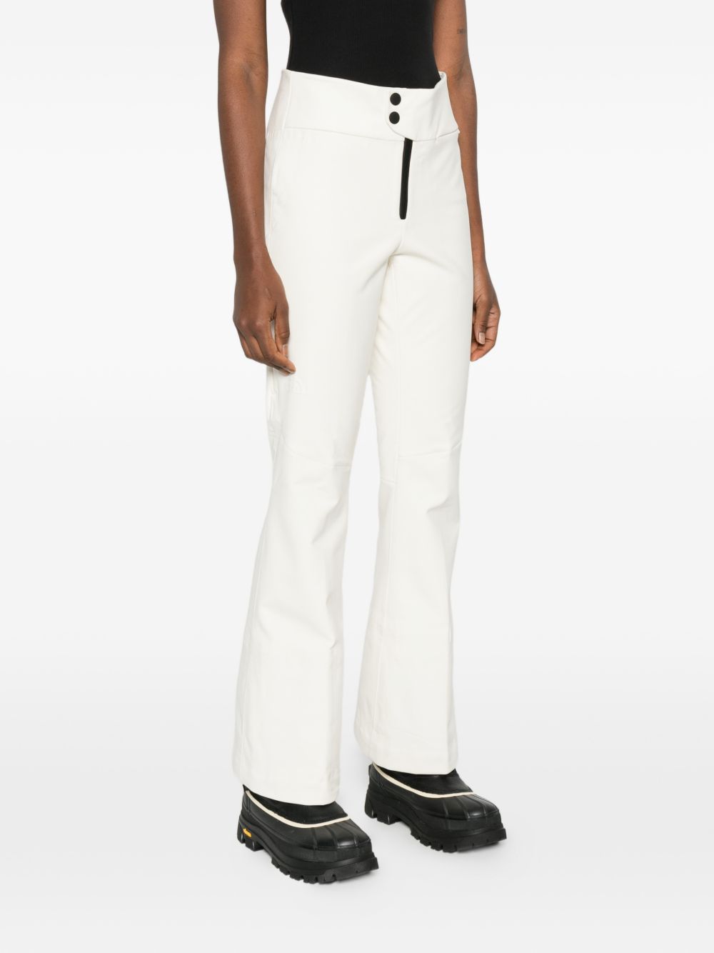 Pantaloni da sci a vita alta  in bianco The north face - donna 