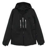 Giacca con cappuccio e zip da neve in nero The north face - uomo 