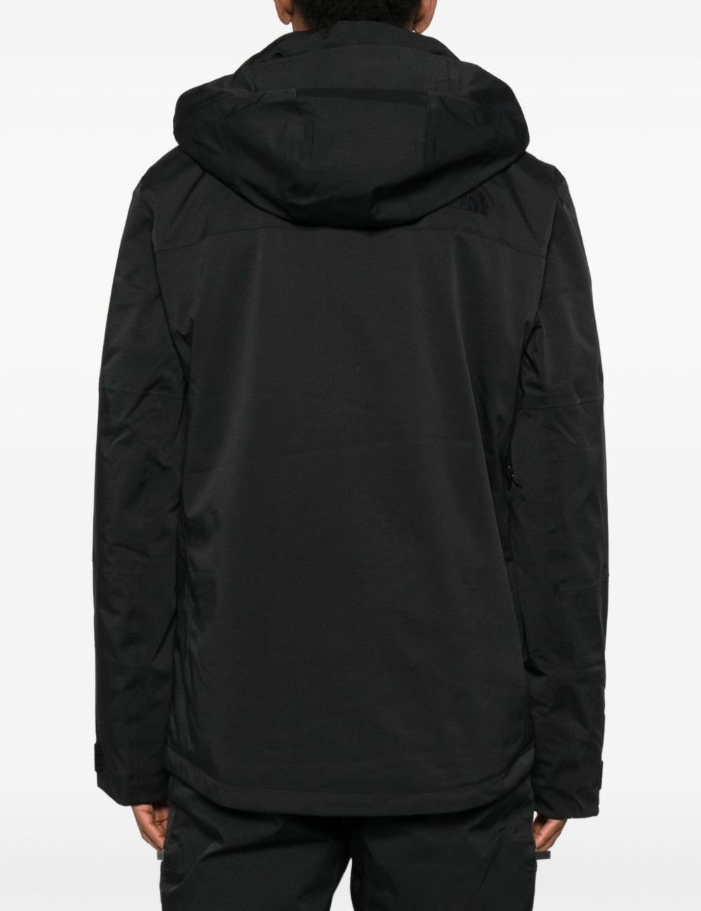 Giacca con cappuccio e zip da neve in nero The north face - uomo 