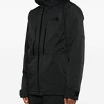 Giacca con cappuccio e zip da neve in nero The north face - uomo 