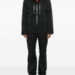 Giacca con cappuccio e zip da neve in nero The north face - uomo 