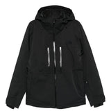 Giacca con cappuccio e zip da neve in nero The north face - uomo 