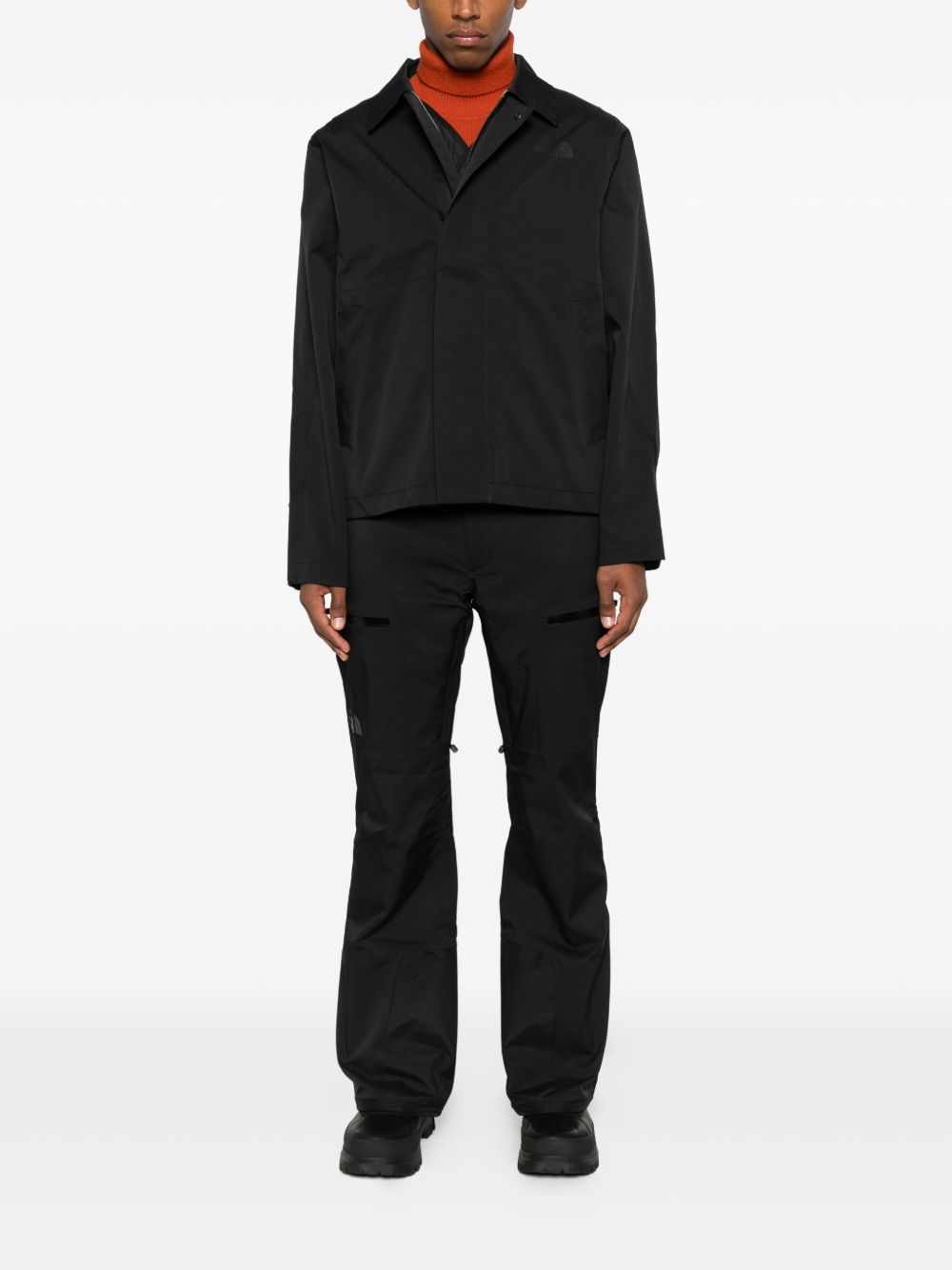 Pantaloni con zip da neve in nero The north face - uomo 