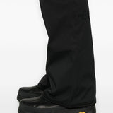 Pantaloni con zip da neve in nero The north face - uomo 