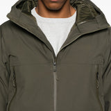 Cappotto Range Down con cappuccio in verde The north face - uomo 