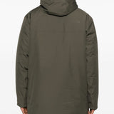 Cappotto Range Down con cappuccio in verde The north face - uomo 