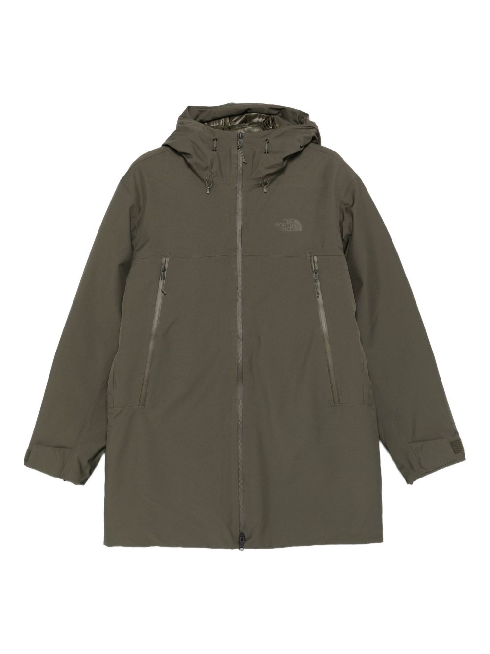 Cappotto Range Down con cappuccio in verde The north face - uomo 