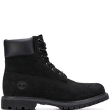 Stivaletti waterproof in pelle in nero 