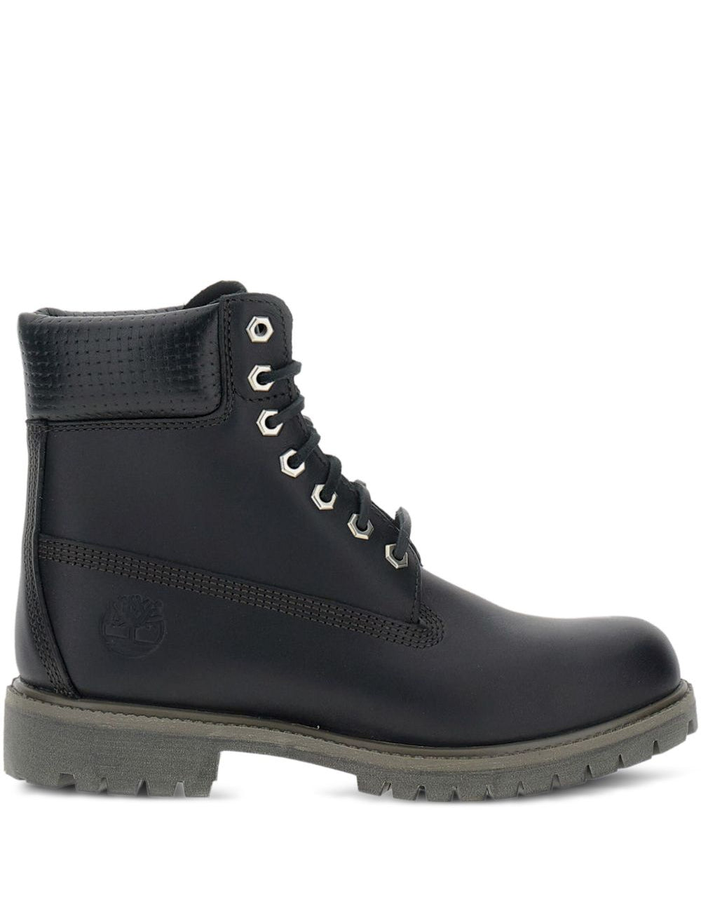Stivali stringati con caviglia imbottita in nero Timberland - uomo 