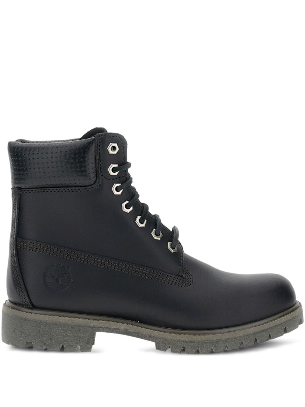 Stivali stringati con caviglia imbottita in nero Timberland - uomo 