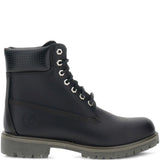 Stivali stringati con caviglia imbottita in nero Timberland - uomo 
