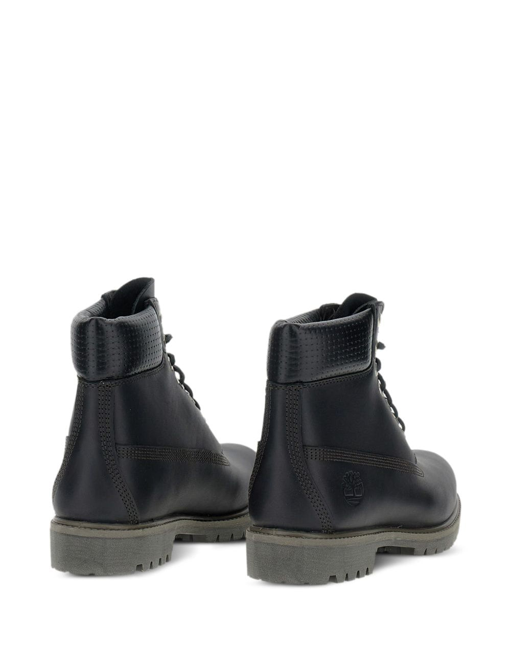 Stivali stringati con caviglia imbottita in nero Timberland - uomo 