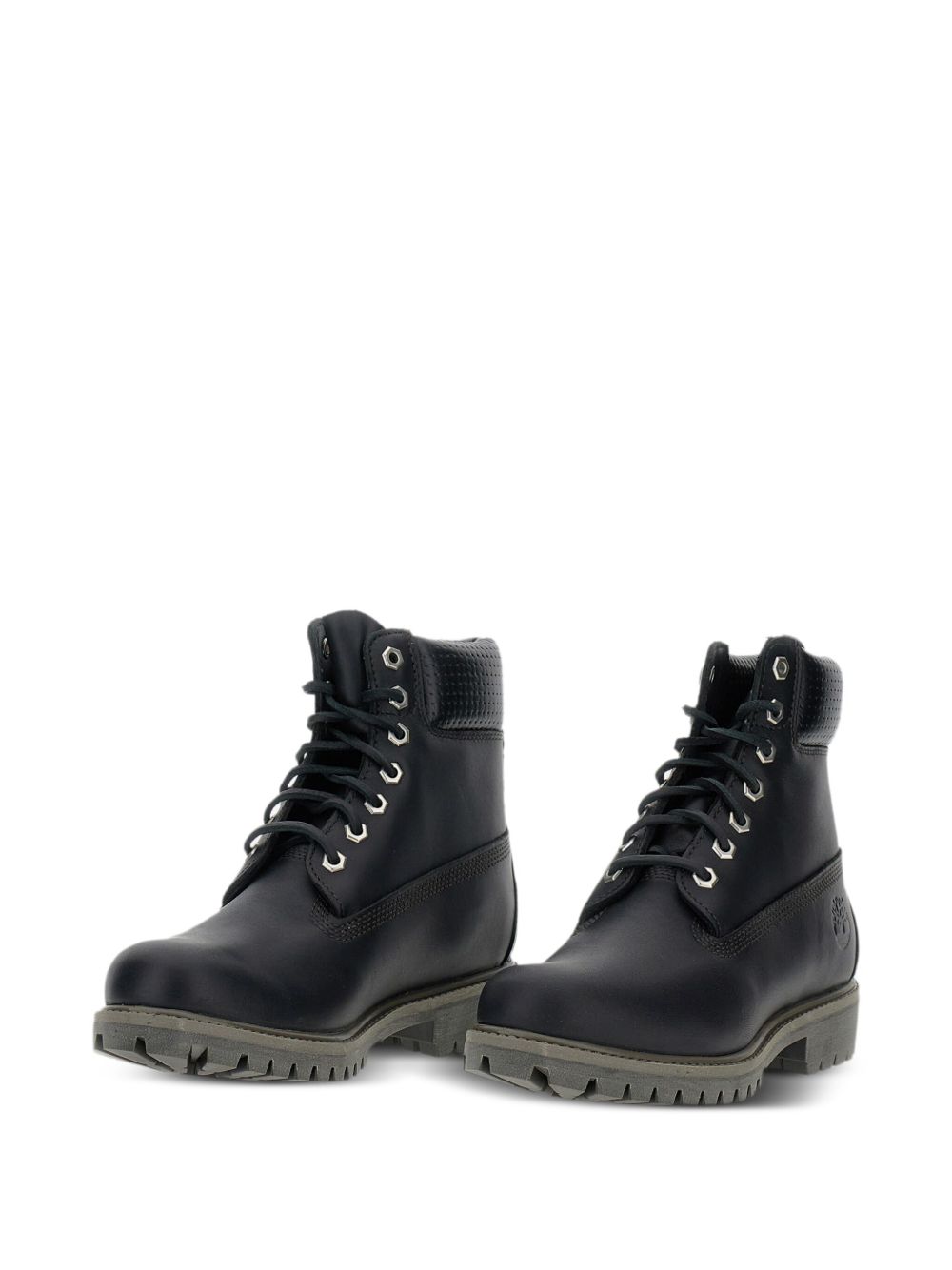 Stivali stringati con caviglia imbottita in nero Timberland - uomo 
