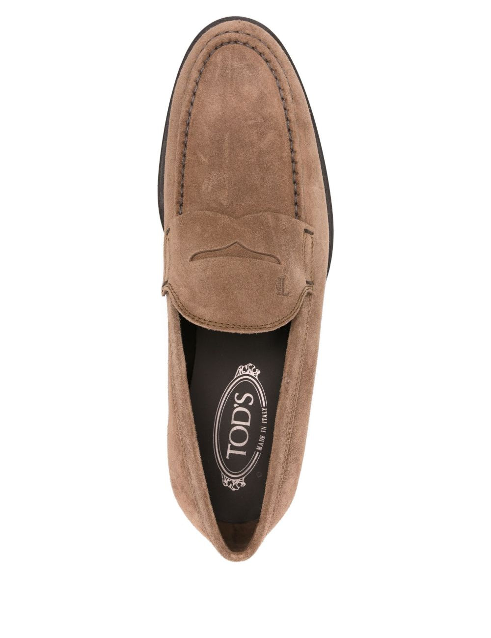Mocassini in suede in beige Tod's - uomo 