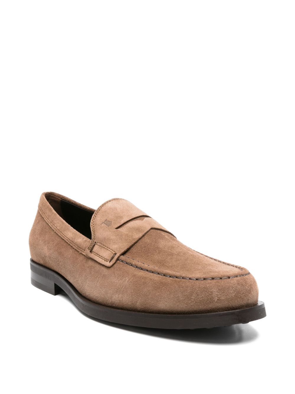 Mocassini in suede in beige Tod's - uomo 