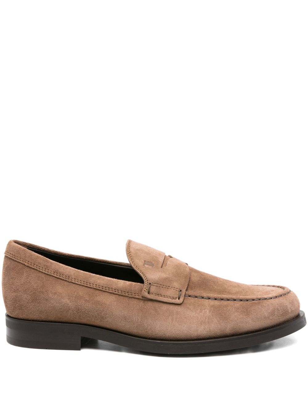 Mocassini in suede in beige Tod's - uomo 