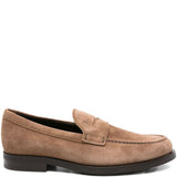 Mocassini in suede in beige Tod's - uomo 