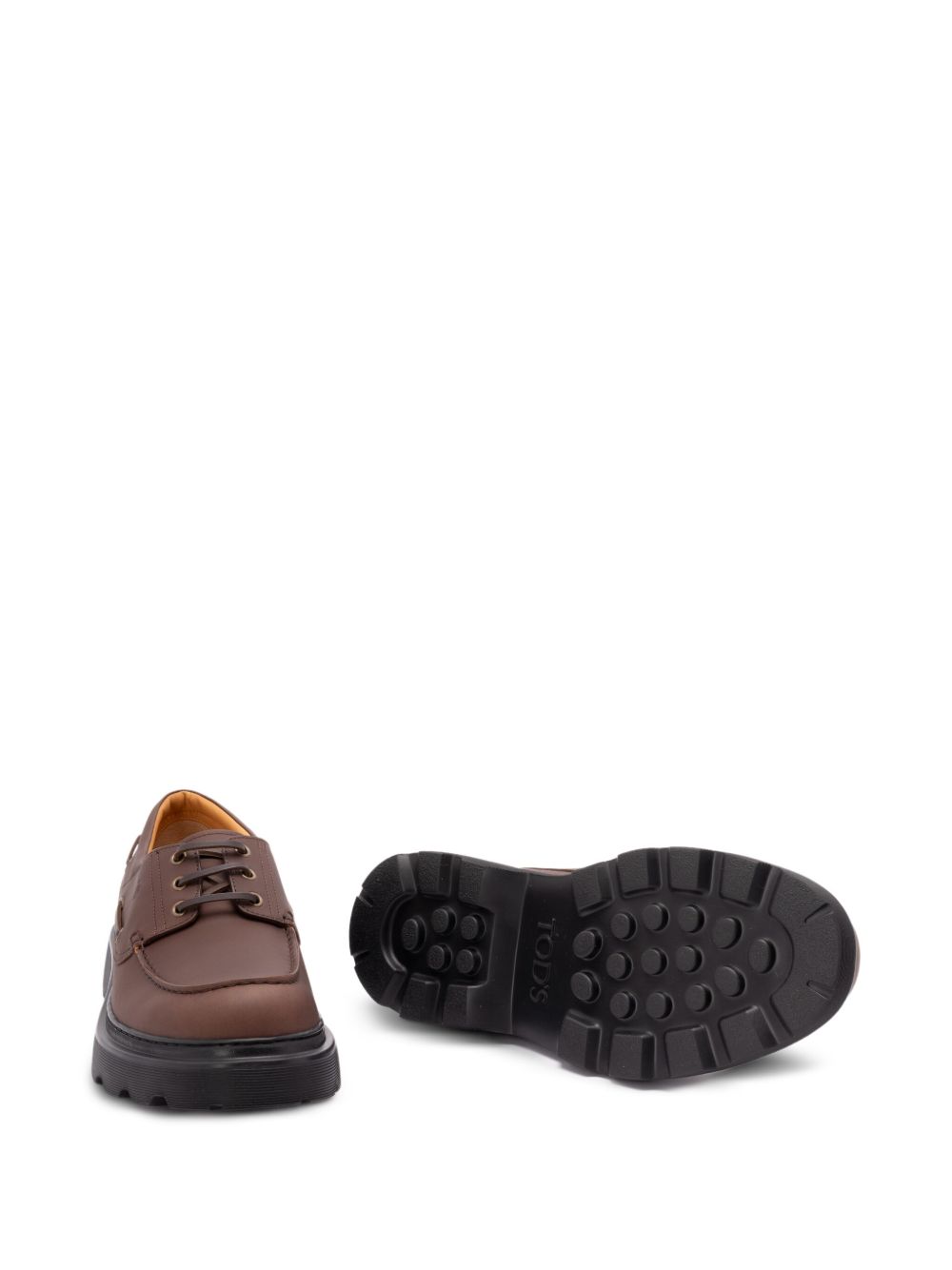 Mocassini in pelle in marrone Tod's - uomo 