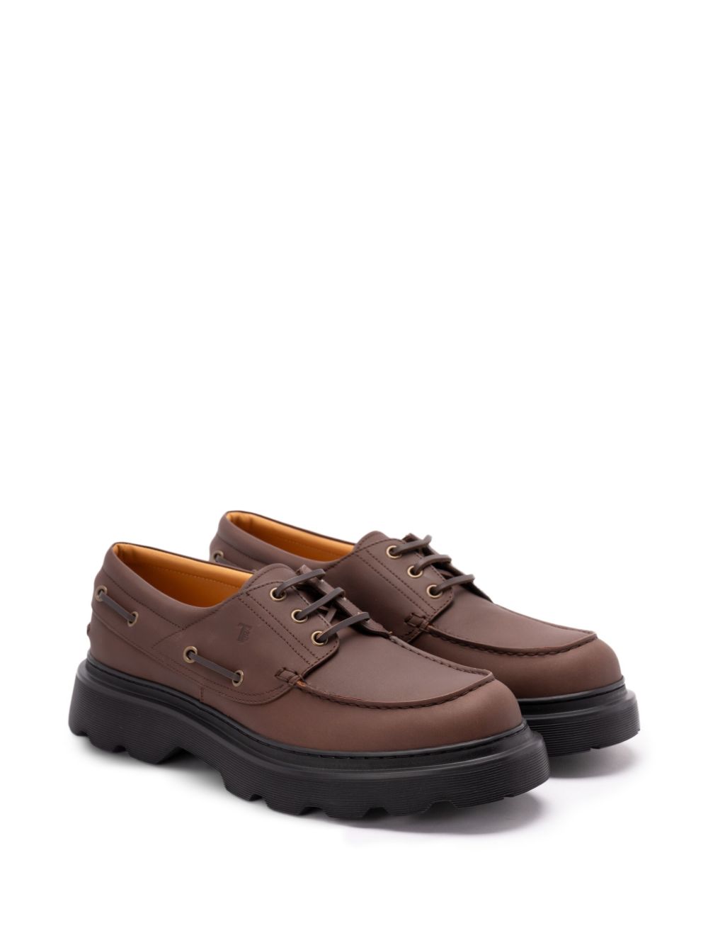 Mocassini in pelle in marrone Tod's - uomo 