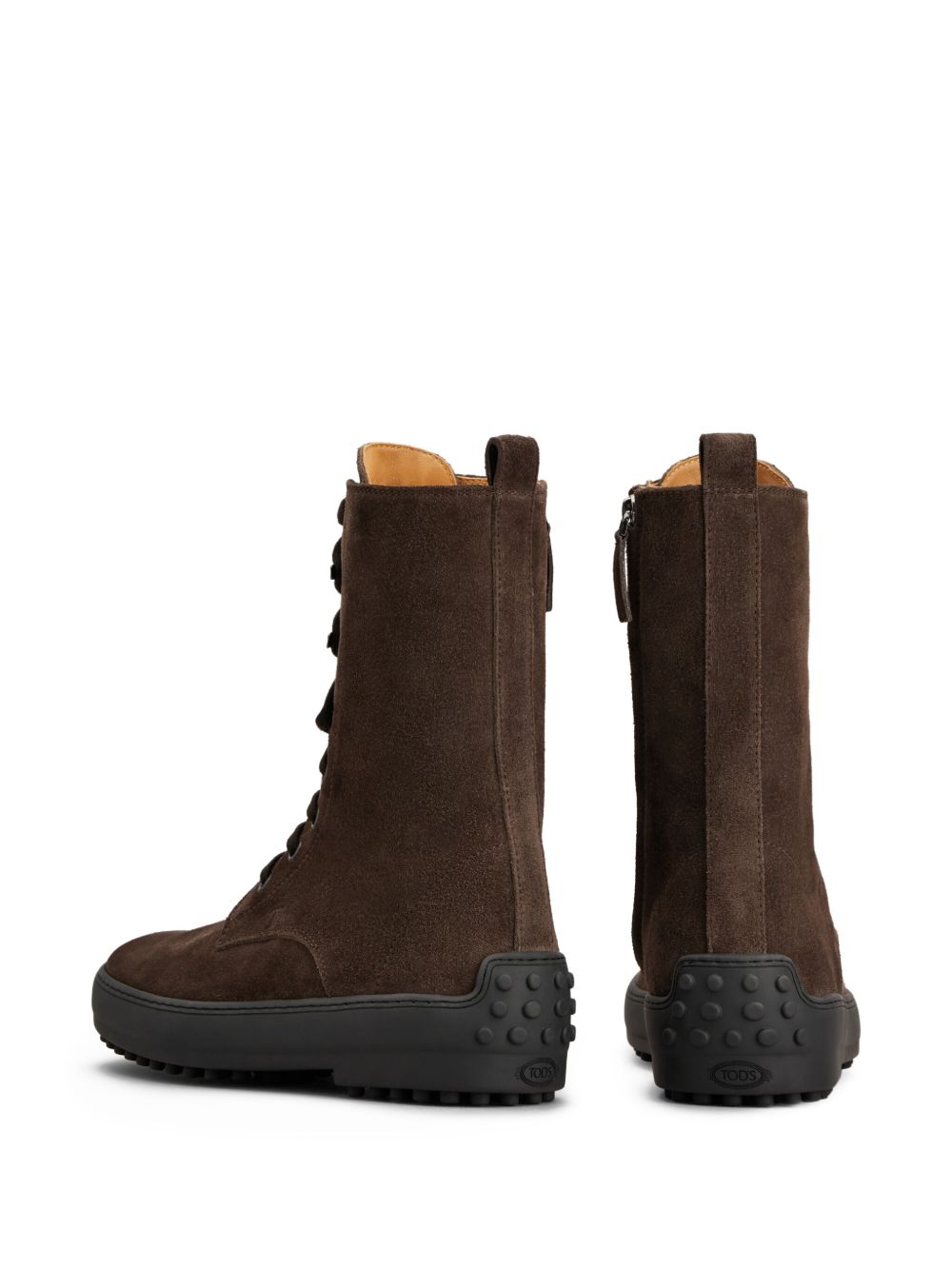 Stivali con lacci  in marrone Tod's - donna 