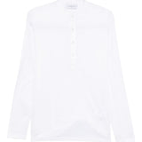 T-shirt a maniche lunghe in bianco Tokyo luxury brand - uomo 