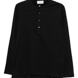 T-shirt a maniche lunghe in nero Tokyo luxury brand - uomo 