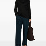 T-shirt a maniche lunghe in nero Tokyo luxury brand - uomo 