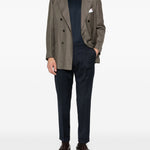 T-shirt a maniche corte in blu Tokyo luxury brand - uomo 