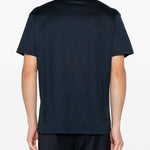 T-shirt a maniche corte in blu Tokyo luxury brand - uomo 