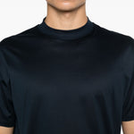 T-shirt a maniche corte in blu Tokyo luxury brand - uomo 
